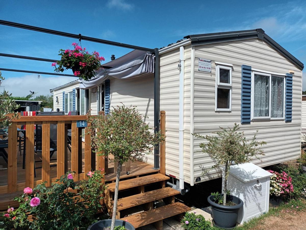 La Chanterie Agreable Mobil-Home Residentiel Normand Сен-Пер-сюр-Мер Екстериор снимка